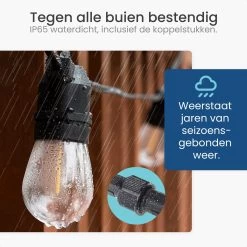 Gologi Lichtsnoer Buiten En Binnen - Lichtslinger 10M - Tuinverlichting LED - Warme Sfeerverlichting 2700K - Smart Verlichting - Koppelbaar Tot 25M 20 Gologi Lichtsnoer Buiten En Binnen - Lichtslinger 10M - Tuinverlichting LED - Warme Sfeerverlichting 2700K - Smart Verlichting - Koppelbaar Tot 25M -Philips Hue Winkel 1200x1200 2150