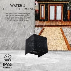 Proventa® Kubus Wandlamp Binnen - Dimbaar - Voor Woonkamers & Slaapkamers - Zwart -Philips Hue Winkel 1200x1200 2184