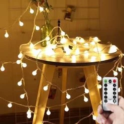 Lichtsnoer - Tuinverlichting Led Buiten - Zonne-energie - 10M - 100 LED - Waterdicht - Lichtsnoer Buiten - Extra Lang - Lichtslinger - Sfeerverlichting - Buitenverlichting -Philips Hue Winkel 1200x1200 2200