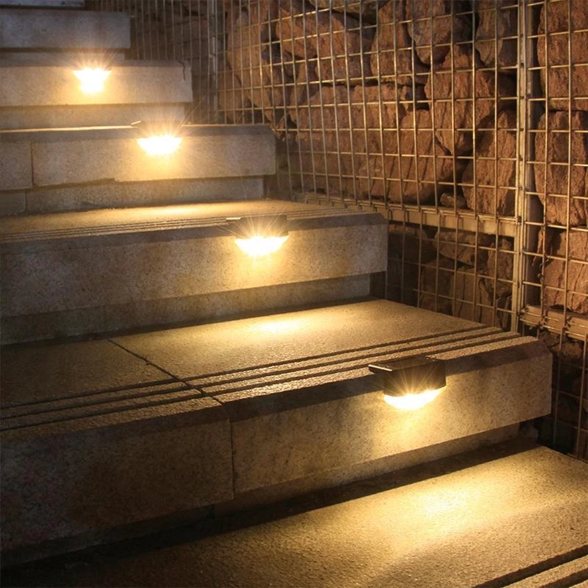 Merkloos Tuinverlichting 8 STUKS - Led Lamp - Tuinverlichting Op Zonneenergie - Tuinverlichting Led Buiten - Tuinverlichting Solar - Waterdichte - Tuinhek Lampjes 9 Merkloos Tuinverlichting 8 STUKS - Led Lamp - Tuinverlichting Op Zonneenergie - Tuinverlichting Led Buiten - Tuinverlichting Solar - Waterdichte - Tuinhek Lampjes - Afbeelding 7