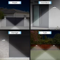 HappyLEDS Solar Wandlamp Met Bewegingssensor - Solar Tuinverlichting - Buitenlamp Met 3 Standen - Wandlamp Buiten - 266 Leds - 2 Stuks - Zwart - 18,5 CM 18 HappyLEDS Solar Wandlamp Met Bewegingssensor - Solar Tuinverlichting - Buitenlamp Met 3 Standen - Wandlamp Buiten - 266 Leds - 2 Stuks - Zwart - 18,5 CM -Philips Hue Winkel 1200x1200 2217