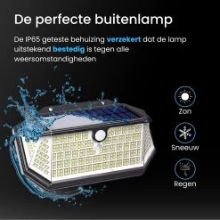 HappyLEDS Solar Wandlamp Met Bewegingssensor - Solar Tuinverlichting - Buitenlamp Met 3 Standen - Wandlamp Buiten - 266 Leds - 2 Stuks - Zwart - 18,5 CM 21 HappyLEDS Solar Wandlamp Met Bewegingssensor - Solar Tuinverlichting - Buitenlamp Met 3 Standen - Wandlamp Buiten - 266 Leds - 2 Stuks - Zwart - 18,5 CM -Philips Hue Winkel 1200x1200 2220
