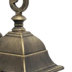 QAZQA Londen - Landelijke Wand Lantaarn Voor Buiten - 1 Lichts - D 180 Mm - Brons - Buitenverlichting -Philips Hue Winkel 1200x1200 2262