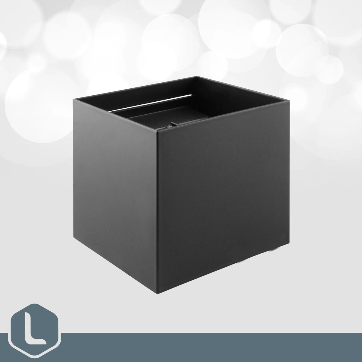 Lura Life - Design Wandlamp Kubus Met Bewegingssensor - LED - Zwart - 3000K Warm Wit - IP65 Waterdicht - Muurlamp - Geschikt Voor Binnen & Buiten - Motion Sensor 6 Lura Life - Design Wandlamp Kubus Met Bewegingssensor - LED - Zwart - 3000K Warm Wit - IP65 Waterdicht - Muurlamp - Geschikt Voor Binnen & Buiten - Motion Sensor - Afbeelding 4