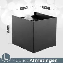 Lura Life - Design Wandlamp Kubus Met Bewegingssensor - LED - Zwart - 3000K Warm Wit - IP65 Waterdicht - Muurlamp - Geschikt Voor Binnen & Buiten - Motion Sensor 21 Lura Life - Design Wandlamp Kubus Met Bewegingssensor - LED - Zwart - 3000K Warm Wit - IP65 Waterdicht - Muurlamp - Geschikt Voor Binnen & Buiten - Motion Sensor -Philips Hue Winkel 1200x1200 2286