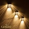 Gosati Solar Buitenlamp - IP65 Waterdicht-Warm Wit (sfeervol) - Tuinverlichting Op Zonne-energie Energie -Schutting Wandverlichting- Solar Buitenverlichting- Led Verlichting - Duurzaam -Philips Hue Winkel 1200x1200 2290
