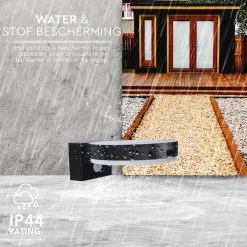 Proventa Solar LED RVS Wandlamp Buiten Met Bewegingssensor - Buitenlamp Model Frans -Philips Hue Winkel 1200x1200 2305