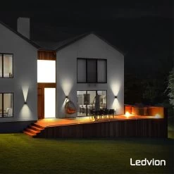 Ledvion Wandlamp Buiten - Zwart - 6W - 3000K - Up Down Light - IP54 28 Ledvion Wandlamp Buiten - Zwart - 6W - 3000K - Up Down Light - IP54 -Philips Hue Winkel 1200x1200 2312