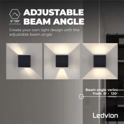 Ledvion Wandlamp Buiten - Zwart - 6W - 3000K - Up Down Light - IP54 34 Ledvion Wandlamp Buiten - Zwart - 6W - 3000K - Up Down Light - IP54 -Philips Hue Winkel 1200x1200 2315
