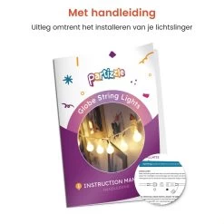 Partizzle 12m Lichtsnoer - Buiten & Binnen - Kamer Decoratie Lichtjes Slinger Tieners - Lampjes Lichtslinger Kinderkamer - Fotoslinger - Sfeer En Feestverlichting - Tuinverlichting - Warm Wit / 120 LEDs 20 Partizzle 12m Lichtsnoer - Buiten & Binnen - Kamer Decoratie Lichtjes Slinger Tieners - Lampjes Lichtslinger Kinderkamer - Fotoslinger - Sfeer En Feestverlichting - Tuinverlichting - Warm Wit / 120 LEDs -Philips Hue Winkel 1200x1200 2358