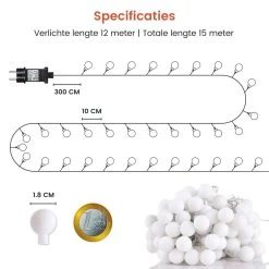 Partizzle 12m Lichtsnoer - Buiten & Binnen - Kamer Decoratie Lichtjes Slinger Tieners - Lampjes Lichtslinger Kinderkamer - Fotoslinger - Sfeer En Feestverlichting - Tuinverlichting - Warm Wit / 120 LEDs 21 Partizzle 12m Lichtsnoer - Buiten & Binnen - Kamer Decoratie Lichtjes Slinger Tieners - Lampjes Lichtslinger Kinderkamer - Fotoslinger - Sfeer En Feestverlichting - Tuinverlichting - Warm Wit / 120 LEDs -Philips Hue Winkel 1200x1200 2359