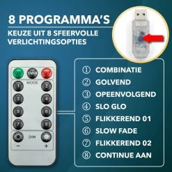 Brightly® Lichtsnoer Van 10 Meter LED – Op USB – Voor Binnen En Buiten – Warm Wit Lichtslinger – Tuinverlichting Met Lampjes Slinger – LED Fairy Lights – Waterdicht -Philips Hue Winkel 1200x1200 2374