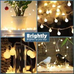 Brightly® Lichtsnoer Van 10 Meter LED – Op USB – Voor Binnen En Buiten – Warm Wit Lichtslinger – Tuinverlichting Met Lampjes Slinger – LED Fairy Lights – Waterdicht -Philips Hue Winkel 1200x1200 2377