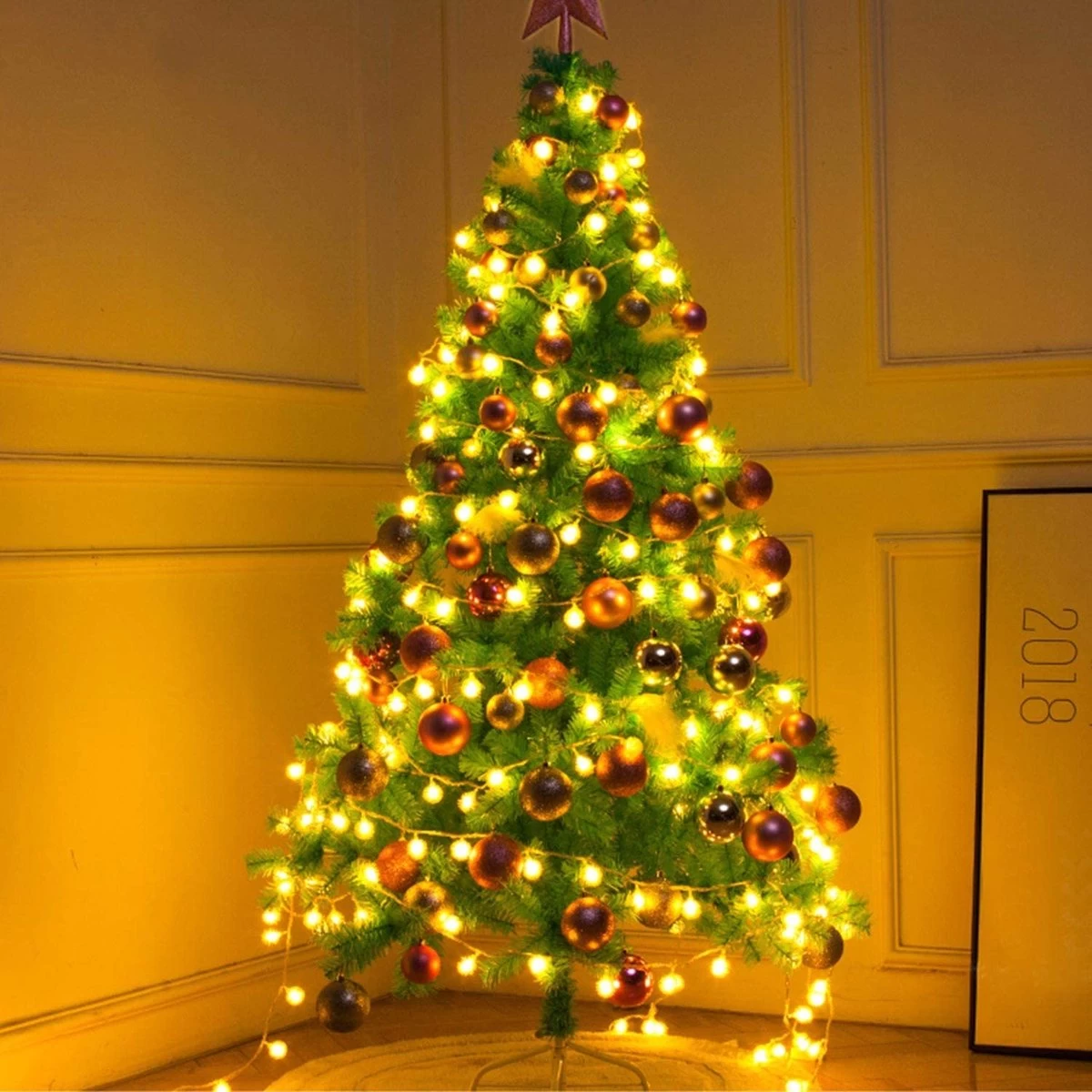 Homèlle Lichtsnoer - Kerstverlichting - Warm-wit - 6 Meter - 50 LEDs 7 Homèlle Lichtsnoer - Kerstverlichting - Warm-wit - 6 Meter - 50 LEDs - Afbeelding 5