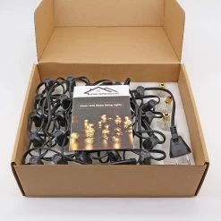 Merkloos Setilo - Lichtsnoer Buiten - Slinger Lampjes - Lichtslinger - Tuinverlichting - 7.6m, 25 LED Lampjes - 2 Reservelampjes - Met Stekker Op Netstroom - Meerdere Lichtsnoeren Connecteerbaar - Warm Wit - Wordt Niet Warm -Philips Hue Winkel 1200x1200 2455