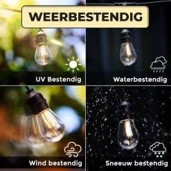 Nince Smart Tuinverlichting 15 Meter - Bedien Met Smartphone - Sfeerverlichting Voor In De Tuin - Lichtsnoer - Tuinverlichting Met Snoer - E27 17 Nince Smart Tuinverlichting 15 Meter - Bedien Met Smartphone - Sfeerverlichting Voor In De Tuin - Lichtsnoer - Tuinverlichting Met Snoer - E27 -Philips Hue Winkel 1200x1200 2484