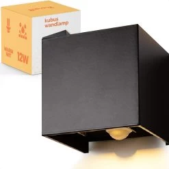 Goliving Buitenlamp Met Bewegingssensor – Wandlamp Zwart Binnen En Buiten – Kubuslamp Industrieel – Waterdichte LED-verlichting - Energiezuinig En Roestvrij 18 Goliving Buitenlamp Met Bewegingssensor – Wandlamp Zwart Binnen En Buiten – Kubuslamp Industrieel – Waterdichte LED-verlichting - Energiezuinig En Roestvrij -Philips Hue Winkel 1200x1200 2514