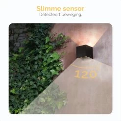 Goliving Buitenlamp Met Bewegingssensor – Wandlamp Zwart Binnen En Buiten – Kubuslamp Industrieel – Waterdichte LED-verlichting - Energiezuinig En Roestvrij 19 Goliving Buitenlamp Met Bewegingssensor – Wandlamp Zwart Binnen En Buiten – Kubuslamp Industrieel – Waterdichte LED-verlichting - Energiezuinig En Roestvrij -Philips Hue Winkel 1200x1200 2515