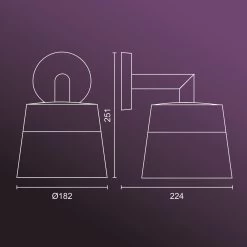 Philips Hue Attract Muurlamp - Wit En Gekleurd Licht - Zwart -Philips Hue Winkel 1200x1200 2521