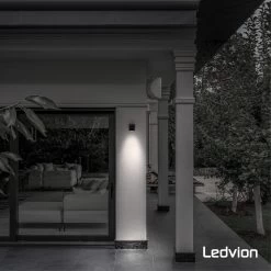 Ledvion Hydra - Wandlamp Buiten - Zwart - GU10 Fitting - IP54 -Philips Hue Winkel 1200x1200 2563