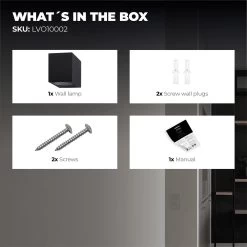 Ledvion Hydra - Wandlamp Buiten - Zwart - GU10 Fitting - IP54 -Philips Hue Winkel 1200x1200 2564