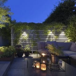 Set 4 Stuks LED Solar Cube Wandlamp Zwart Vierkant -Philips Hue Winkel 1200x1200 2566