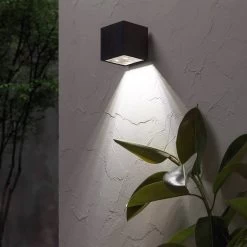 Set 4 Stuks LED Solar Cube Wandlamp Zwart Vierkant -Philips Hue Winkel 1200x1200 2568