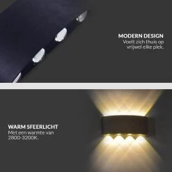 SensaHome Oval - LED Wandlamp Voor Binnen En Buiten - Buitenlamp, Wandspot & Sfeerverlichting - Tuin Lamp/Verlichting - Warm Wit Licht (2800K-3200K) - Zwart 13 SensaHome Oval - LED Wandlamp Voor Binnen En Buiten - Buitenlamp, Wandspot & Sfeerverlichting - Tuin Lamp/Verlichting - Warm Wit Licht (2800K-3200K) - Zwart -Philips Hue Winkel 1200x1200 2600