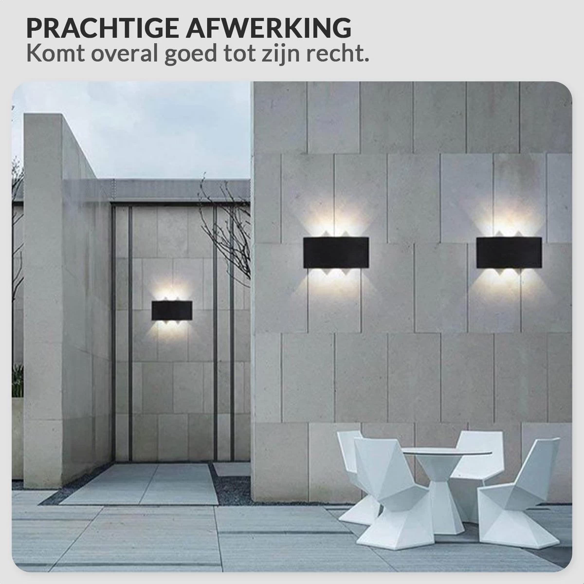 SensaHome Oval - LED Wandlamp Voor Binnen En Buiten - Buitenlamp, Wandspot & Sfeerverlichting - Tuin Lamp/Verlichting - Warm Wit Licht (2800K-3200K) - Zwart 8 SensaHome Oval - LED Wandlamp Voor Binnen En Buiten - Buitenlamp, Wandspot & Sfeerverlichting - Tuin Lamp/Verlichting - Warm Wit Licht (2800K-3200K) - Zwart - Afbeelding 6