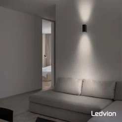 Ledvion Helene - Wandlamp Buiten - Zwart - Up Down Light - 2x GU10 Fitting - IP54 -Philips Hue Winkel 1200x1200 2633