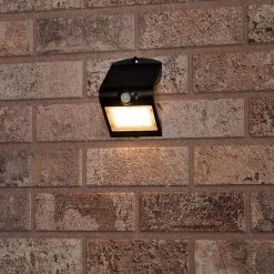 Proventa Solar LED Buitenlamp Met Bewegingssensor - Wandlamp Model Jerrel - Zwart -Philips Hue Winkel 1200x1200 2646