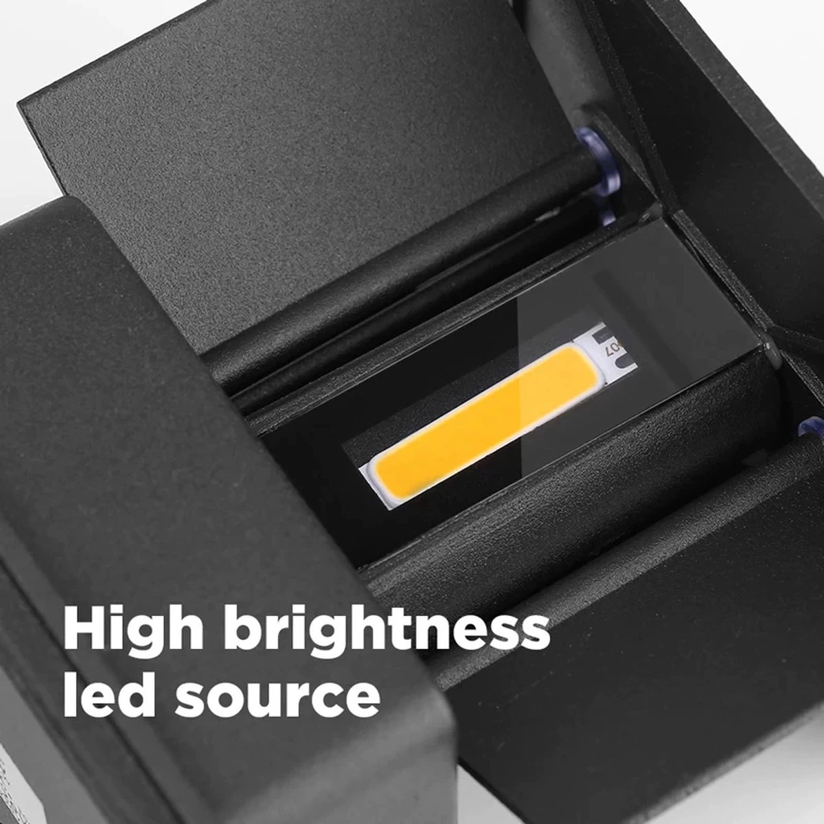 LED Wandlamp Dimbaar Set Van 3 - Zwart - 2x3 Watt - 3000k Warm Wit - 10x10x10cm - Geschikt Voor Binnen En Buiten - Kubus Lamp - Industrieel 14 LED Wandlamp Dimbaar Set Van 3 - Zwart - 2x3 Watt - 3000k Warm Wit - 10x10x10cm - Geschikt Voor Binnen En Buiten - Kubus Lamp - Industrieel - Afbeelding 12