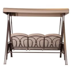 SORARA® Luxe Schommelbank Met Zonnescherm - Bruin - Zware Kwaliteit. 12 SORARA® Luxe Schommelbank Met Zonnescherm - Bruin - Zware Kwaliteit. -Philips Hue Winkel 1200x1200 269