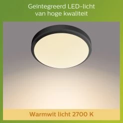 Philips Doris Ceiling - Zwart - IP54 11 Philips Doris Ceiling - Zwart - IP54 -Philips Hue Winkel 1200x1200 2714