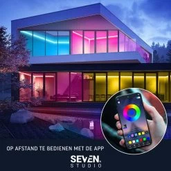 Seventh Studio LED-strip - 10 Meter -Waterdicht - RGB - Bluetooth - App Voor Mobiel - Alexa -Philips Hue Winkel 1200x1200 2745