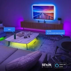 Seventh Studio LED-strip - 10 Meter -Waterdicht - RGB - Bluetooth - App Voor Mobiel - Alexa -Philips Hue Winkel 1200x1200 2746