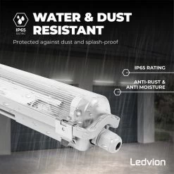 Ledvion LED TL Armatuur 60cm - IP65 - Koppelbaar - RVS Clips 16 Ledvion LED TL Armatuur 60cm - IP65 - Koppelbaar - RVS Clips -Philips Hue Winkel 1200x1200 2758