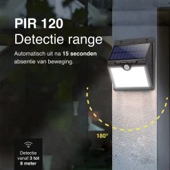 Vivid Green Solar Buitenlamp Met Bewegingssensor - Buitenverlichting Zonne Energie - Tuinverlichting - Wandlamp Buiten - Met Sensor - Led -Philips Hue Winkel 1200x1200 2768