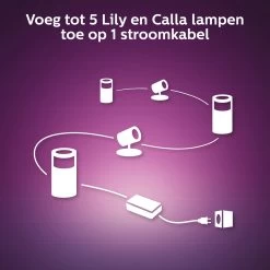 Philips Hue Calla Sokkellamp - Wit En Gekleurd Licht - Zwart - Laag - Laagspanning - Uitbreiding -Philips Hue Winkel 1200x1200 2774