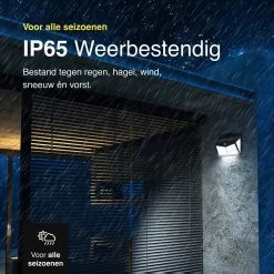 Vivid Green Solar Buitenlamp Met Bewegingssensor 208 LED - Wandlamp Op Zonne Energie - Tuinverlichting - Waterdicht - Met Sensor - Lamp - Zwart -Philips Hue Winkel 1200x1200 2809