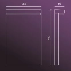 Philips Hue Nyro Sokkellamp - Wit En Gekleurd Licht - Zwart -Philips Hue Winkel 1200x1200 2835