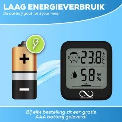 Infinite Goods Hygrometer - Digitale Weerstation - Luchtvochtigheidsmeter - Thermometer Voor Binnen - Vochtmeter - Magneten/Ophangoog - Incl. Batterij 17 Infinite Goods Hygrometer - Digitale Weerstation - Luchtvochtigheidsmeter - Thermometer Voor Binnen - Vochtmeter - Magneten/Ophangoog - Incl. Batterij -Philips Hue Winkel 1200x1200 2871