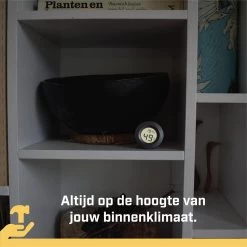 Tool Meister TM2 - Thermometer & Hygrometer - Luchtvochtigheidsmeter Voor Binnen/Koelkast - Zwart - Incl Batterijen -Philips Hue Winkel 1200x1200 2875