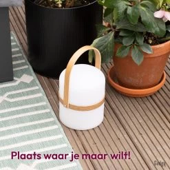 Gadgy Tafellamp Buiten USB Oplaadbaar - Ø 14,5 Cm - LED Dimb. - Oplaadbare Lamp Voor Buiten En Binnen - Tuinverlichting - Tentlamp - Brandt Tot 160 Uur -Philips Hue Winkel 1200x1200 2880