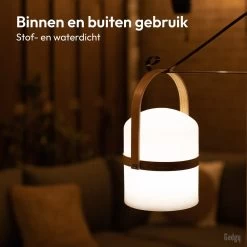 Gadgy Tafellamp Buiten USB Oplaadbaar - Ø 14,5 Cm - LED Dimb. - Oplaadbare Lamp Voor Buiten En Binnen - Tuinverlichting - Tentlamp - Brandt Tot 160 Uur -Philips Hue Winkel 1200x1200 2883