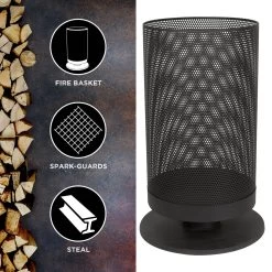 BBQ Collection Vuurkorf Op Voet - 72,5 Hoog - Ø 44,5 Cm - Inclusief Pook - Staal - Zwart 19 BBQ Collection Vuurkorf Op Voet - 72,5 Hoog - Ø 44,5 Cm - Inclusief Pook - Staal - Zwart -Philips Hue Winkel 1200x1200 2889