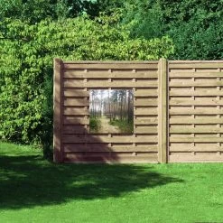 WallClassics - Tuinposter – Houten Huisje Langs Het Pad In Het Bos - 80x80 Cm Foto Op Tuinposter (wanddecoratie Voor Buiten En Binnen) 7 WallClassics - Tuinposter – Houten Huisje Langs Het Pad In Het Bos - 80x80 Cm Foto Op Tuinposter (wanddecoratie Voor Buiten En Binnen) -Philips Hue Winkel 1200x1200 2891