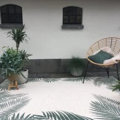 Buiten Vloerkleed Leaf - Groen - Dubbelzijdig - EVA Interior - Polypropyleen - 200 X 290 Cm - (L) 25 Buiten Vloerkleed Leaf - Groen - Dubbelzijdig - EVA Interior - Polypropyleen - 200 X 290 Cm - (L) -Philips Hue Winkel 1200x1200 2909