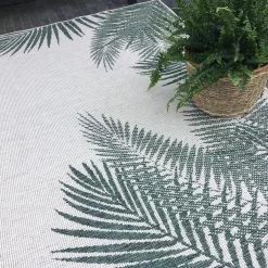 Buiten Vloerkleed Leaf - Groen - Dubbelzijdig - EVA Interior - Polypropyleen - 200 X 290 Cm - (L) 26 Buiten Vloerkleed Leaf - Groen - Dubbelzijdig - EVA Interior - Polypropyleen - 200 X 290 Cm - (L) -Philips Hue Winkel 1200x1200 2910