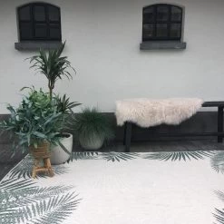 Buiten Vloerkleed Leaf - Groen - Dubbelzijdig - EVA Interior - Polypropyleen - 200 X 290 Cm - (L) 27 Buiten Vloerkleed Leaf - Groen - Dubbelzijdig - EVA Interior - Polypropyleen - 200 X 290 Cm - (L) -Philips Hue Winkel 1200x1200 2911